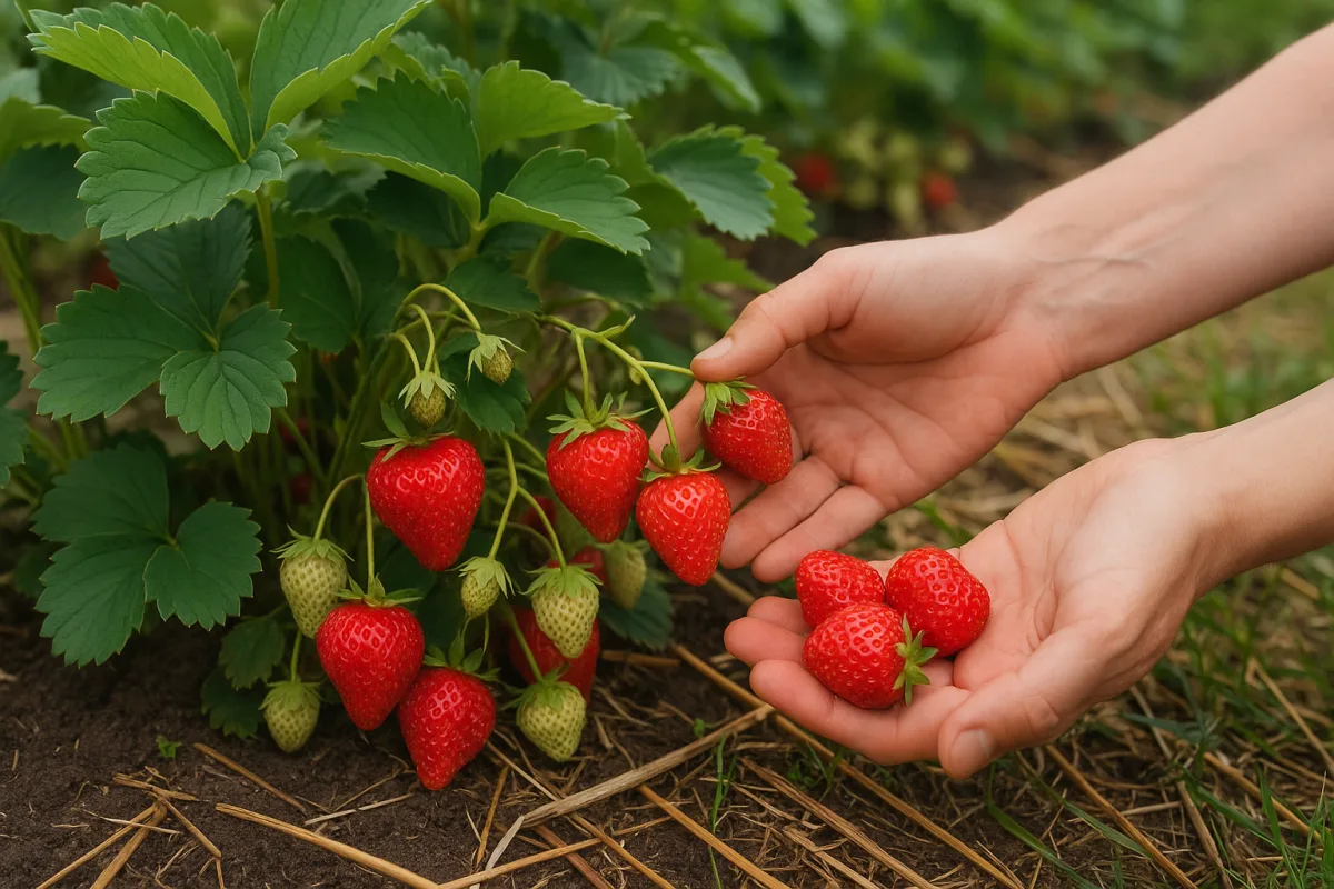Coltivazione delle fragole senza prodotti chimici: metodo naturale per raccolti abbondanti