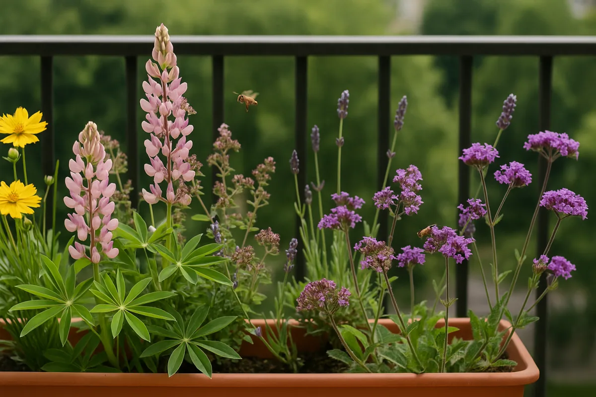 Fiori melliferi sul balcone: come creare un angolo che le api non abbandonano