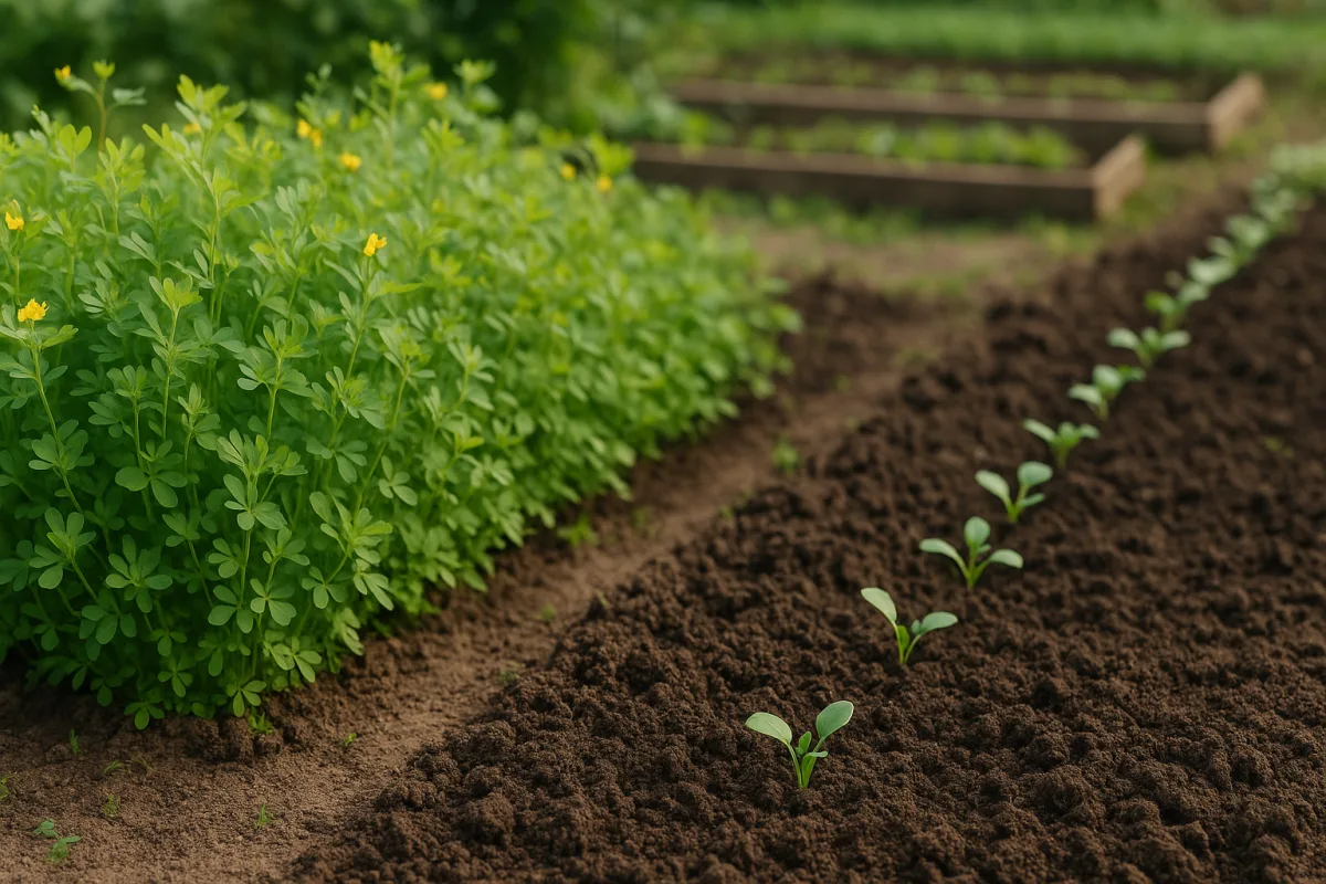 Sovescio nell'orto biologico: la pianta giusta che trasforma il terreno