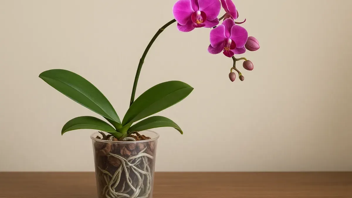 Orchidea con radici argentate: ha bisogno d'acqua? Ecco come capirlo