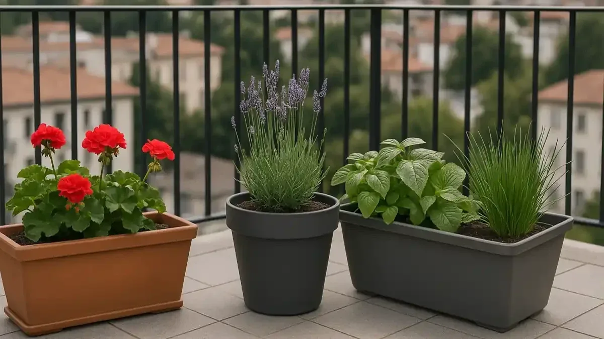 Piante aromatiche sul balcone: quali possono restare fuori tutto l’inverno?